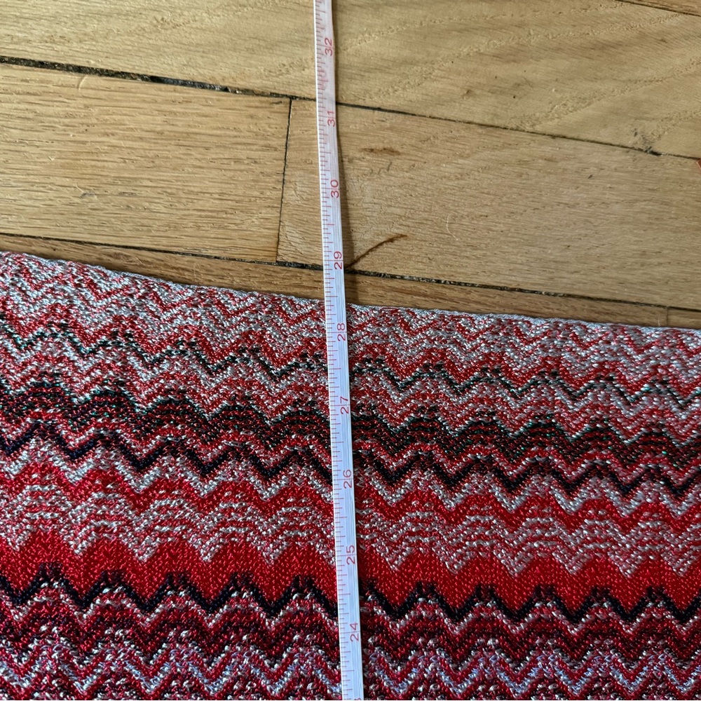 Missoni Multicolor Chevron Knit Pareo Sarong Wrap Skirt Beach Dress $840 NWT! - Picture 10 of 10